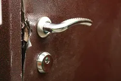 Apartment door lock photo