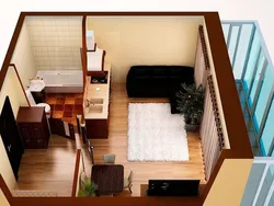 Планировка квартиры с балконом фото