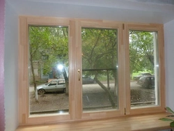 Окна деревянные в квартире фото