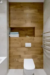 Туалет из дерева фото квартиры