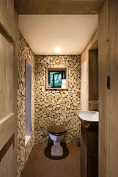 Туалет з дрэва фота кватэры