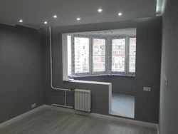 Photo renovation and finishing of an apartment in a new building