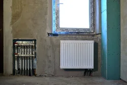 Отопление в стене фото в квартире