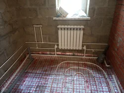 Отопление по полу в квартире фото