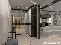 Corridor for two apartments design photo