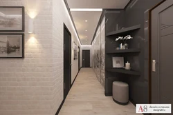 Corridor for two apartments design photo