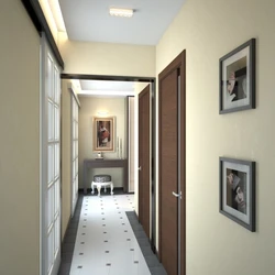 Corridor for two apartments design photo