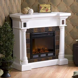 Corner Electric Fireplaces For Apartments Photo
