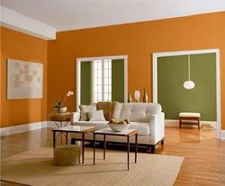 Покраска стен в квартире в один цвет дизайн фото