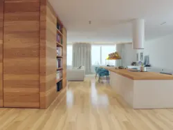 Интерьеры квартир с мебелью из дерева