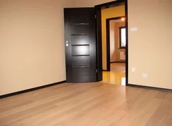 Linoleum And Doors In The Interior Of The Apartment