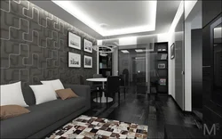 Apartment design wallpaper floor