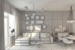 Apartment design full wall drawing