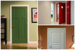 Design how to paint doors in an apartment