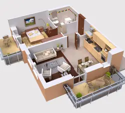 Arrangement Of Rooms In The Apartment And Their Design