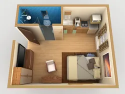 Arrangement of rooms in the apartment and their design