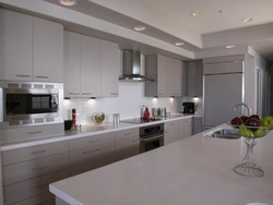 Kitchens in light colors photos inexpensively