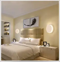 Sconce In The Bedroom Above The Bed Photo Height