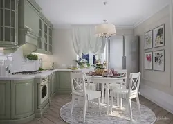 Kitchen decoration in Provence style photo