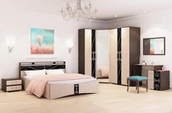 Small bedroom sets with corner wardrobe photo