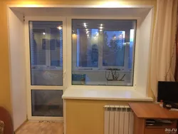 Фото пластиковое окно на кухню с установкой
