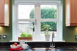Фото пластиковое окно на кухню с установкой