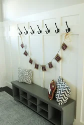 Hallway made from scrap materials photo