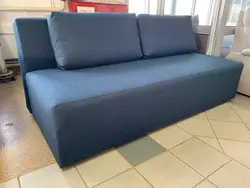 Sofa straight sleeping place photo