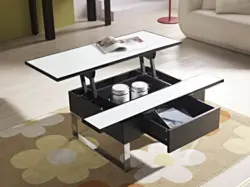 Стол в гостиную фото размеры