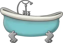 Bathtub drawing photo