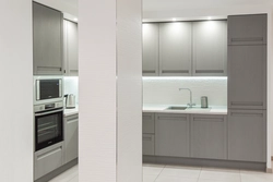 Gray kitchen photo