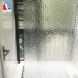 Photo of transparent bathroom