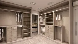 Photo of kitchen walk-in closets