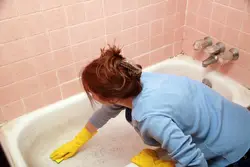 Photo of washing the bath
