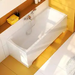 Плоская ванна фото