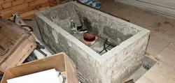 Concrete Bathtub Photo