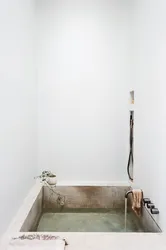 Ванна бетонная фота