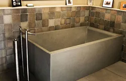 Concrete Bathtub Photo