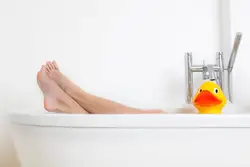 Photo Of Taking A Bath