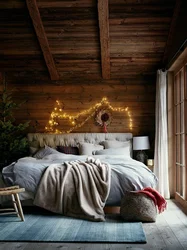 Photo winter bedroom