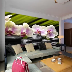 Orchid living room photo