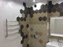 Photo hexagonal bathtub