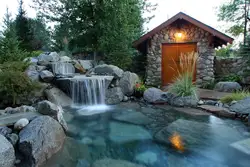 Kitchen Waterfall Photo