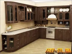 Kitchen chestnut photo