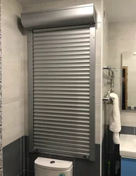 Roller shutters photo bathroom