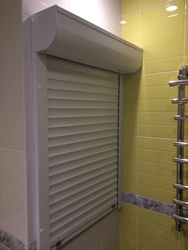 Roller shutters photo bathroom