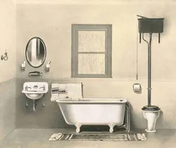 Старинные фото ванной