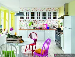 Цветочная кухня фото