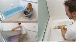 Bathroom renovation photo