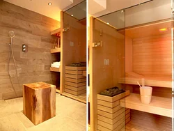 Bedroom sauna photo